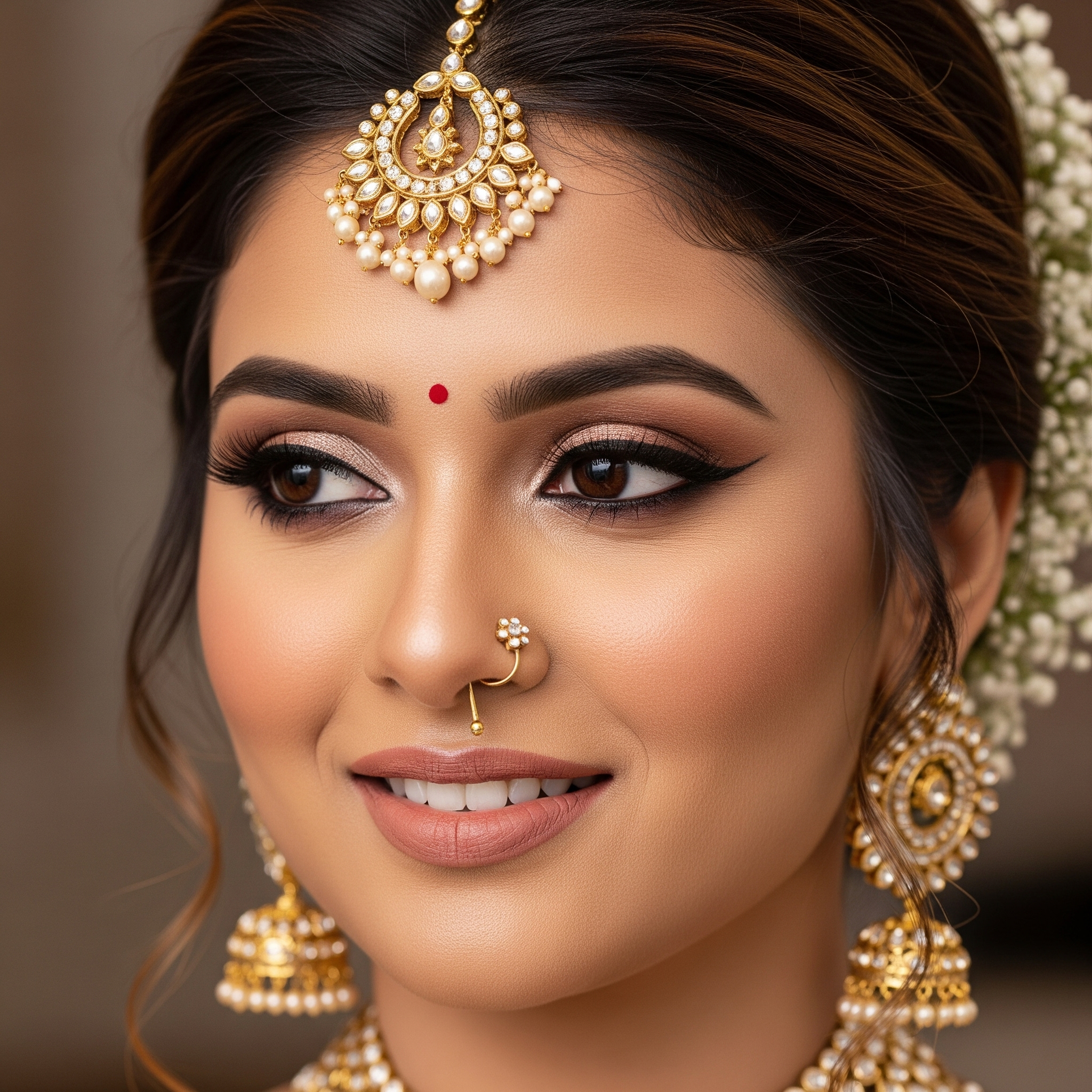 Nude Bridal Makeup