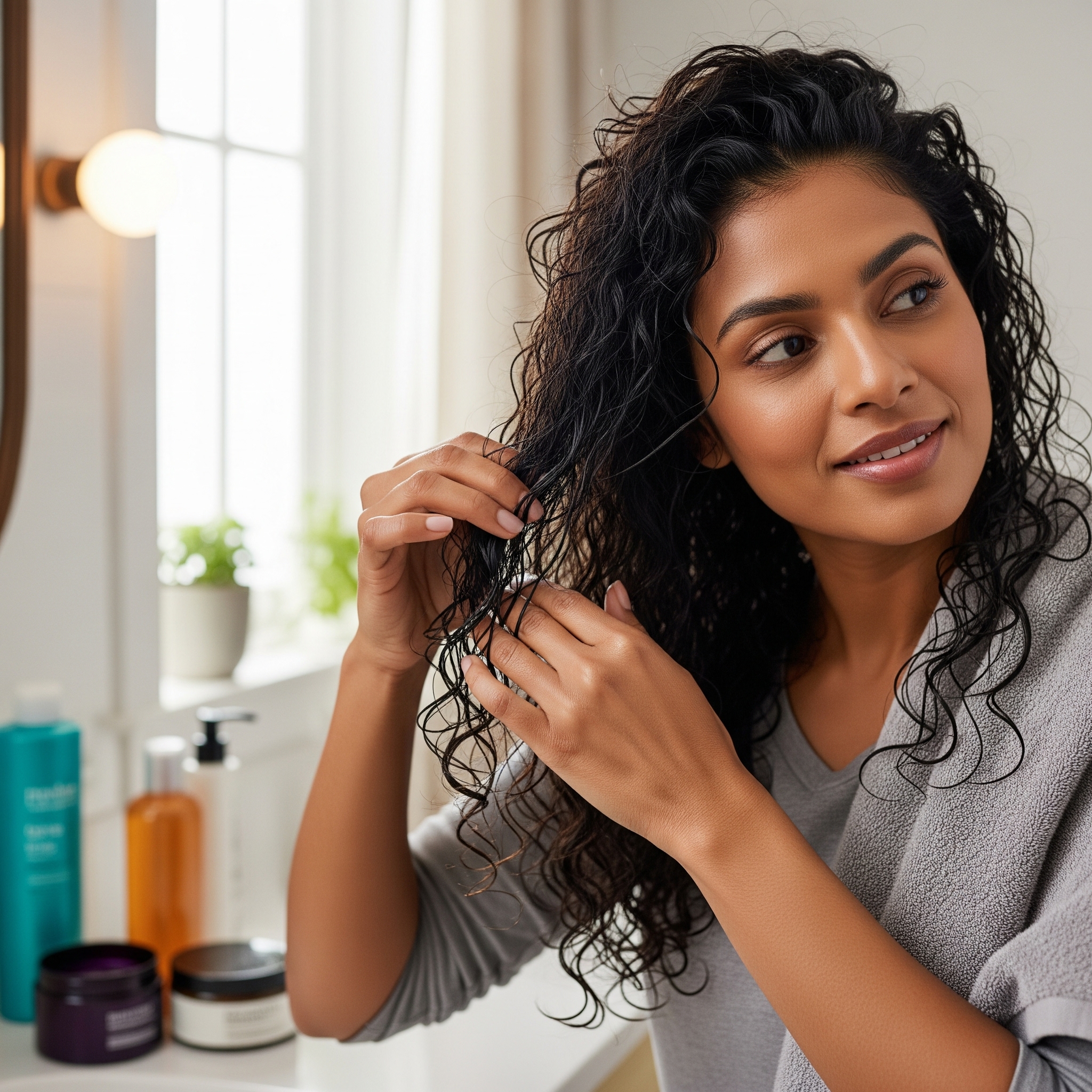 how to take care of curly hair